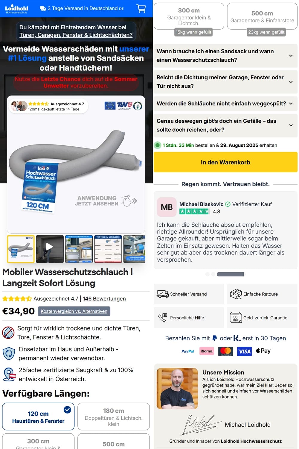 Mobile UX: Sticky-CTA, schnelle Kontaktwege und vereinfachte Eingaben